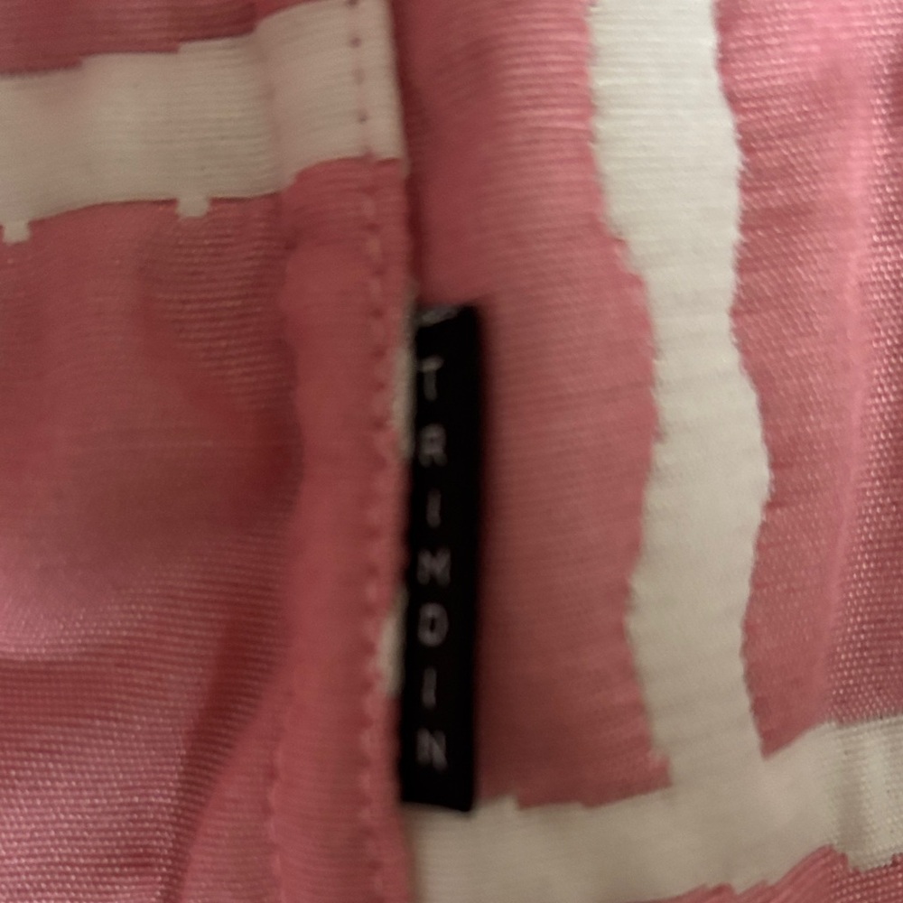 Quilted Pink and White blocks vs & clouds design - Picture 3 of 14